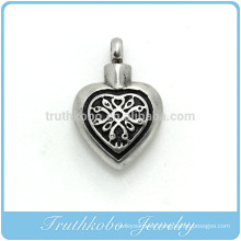 TKB-P0113 CELTIC CREMATION JEWELRY CELTIC URN NECKLACE ENGRAVABLE STAINLESS STEEL URN